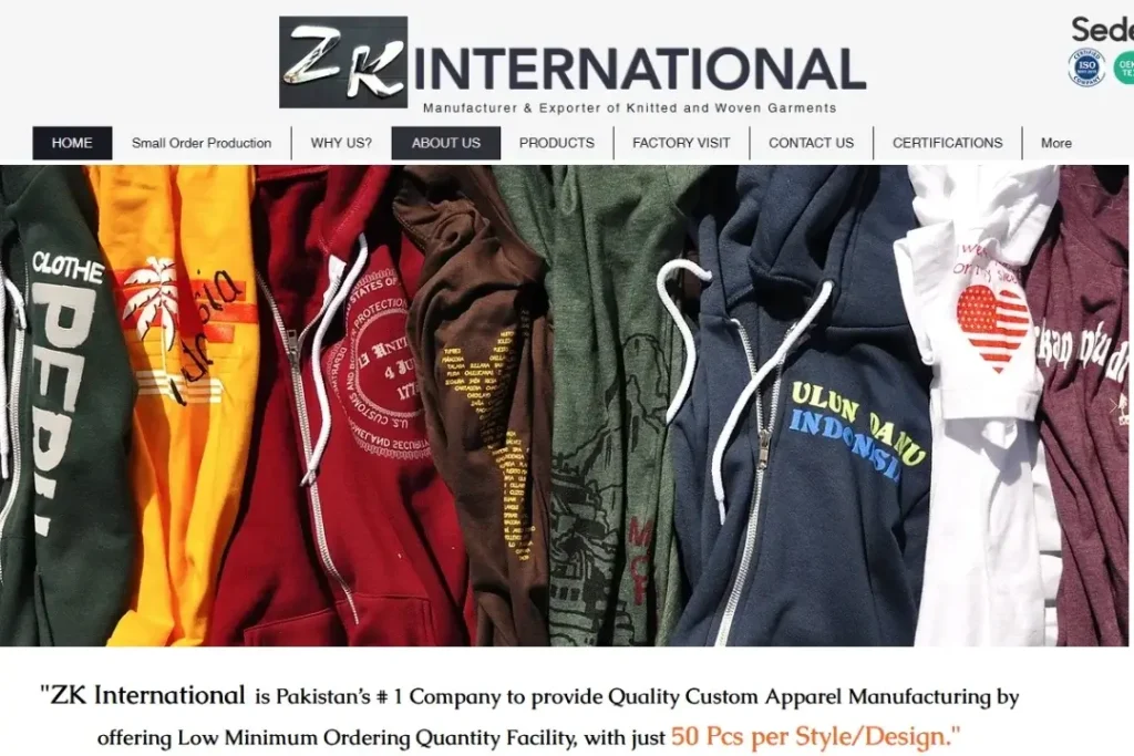 2. ZK International, Best For Knitted and Woven Garments